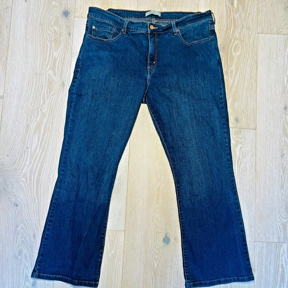 Levi's 512 Jeans Womens Size 22 Perfectly Shaping Bootcut